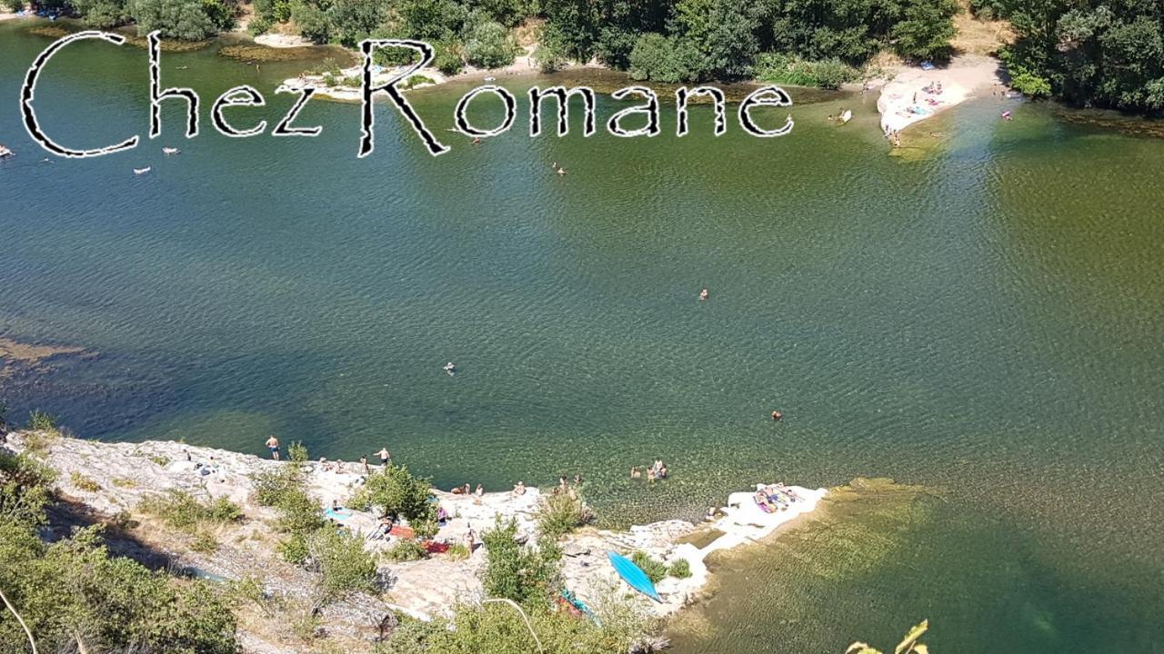Bienvenue Chez Romane Aigueze Buitenkant foto