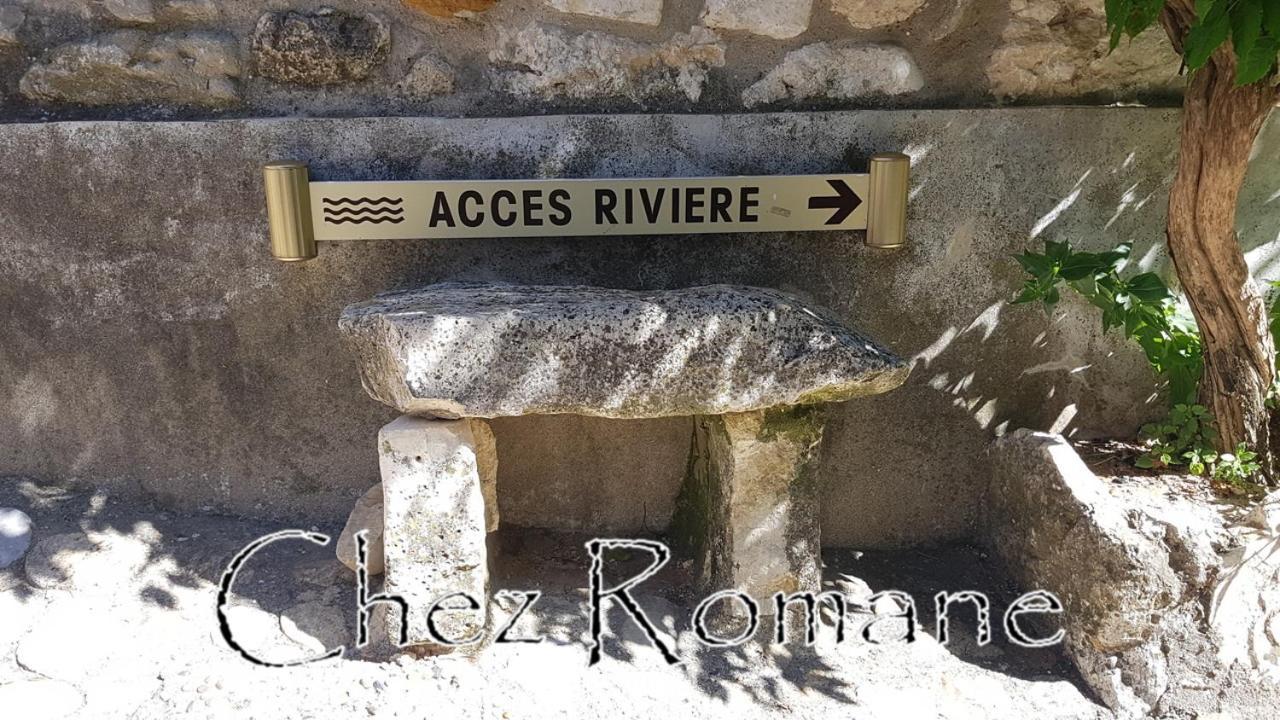 Bienvenue Chez Romane Aigueze Buitenkant foto