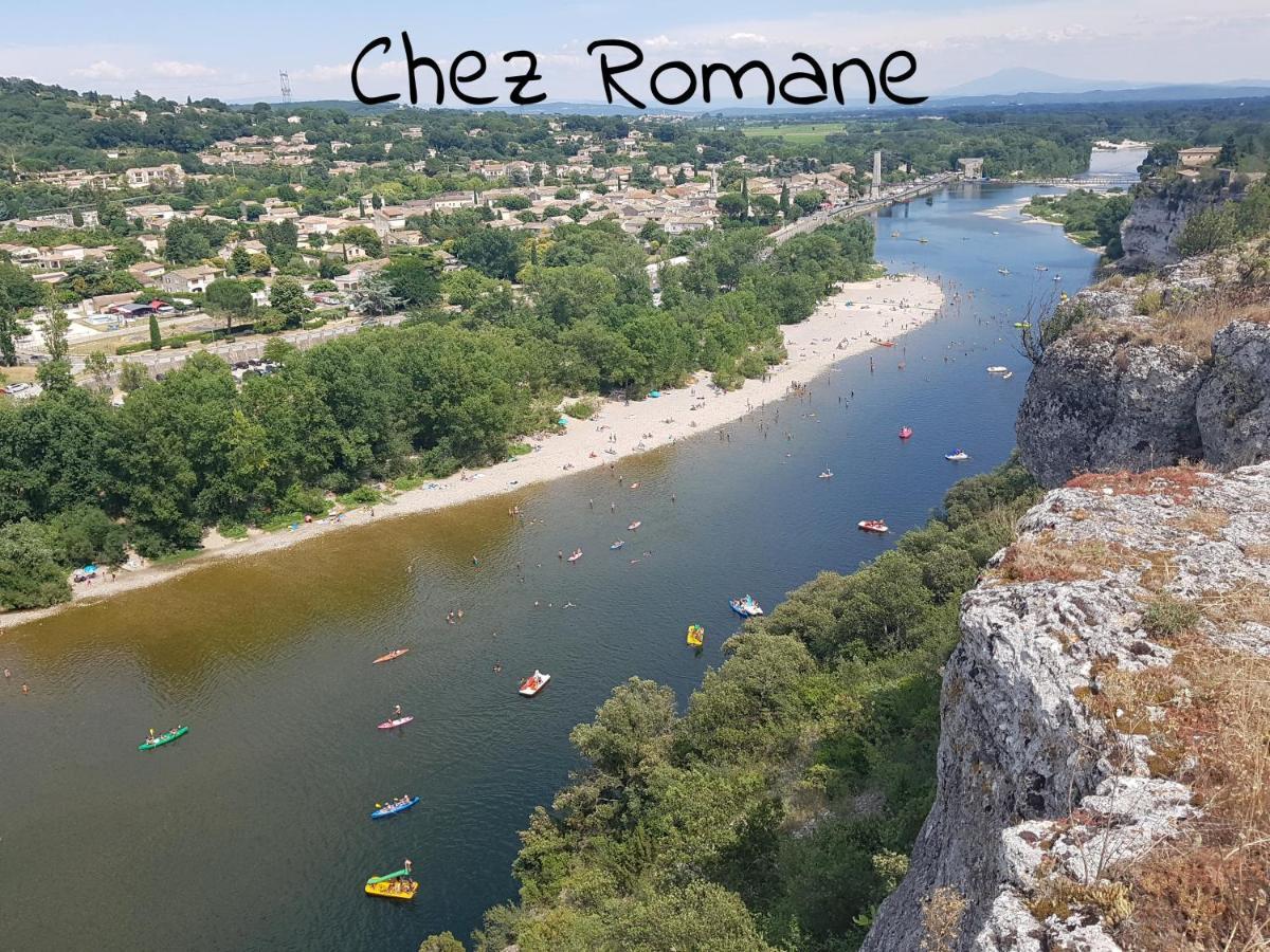 Bienvenue Chez Romane Aigueze Buitenkant foto